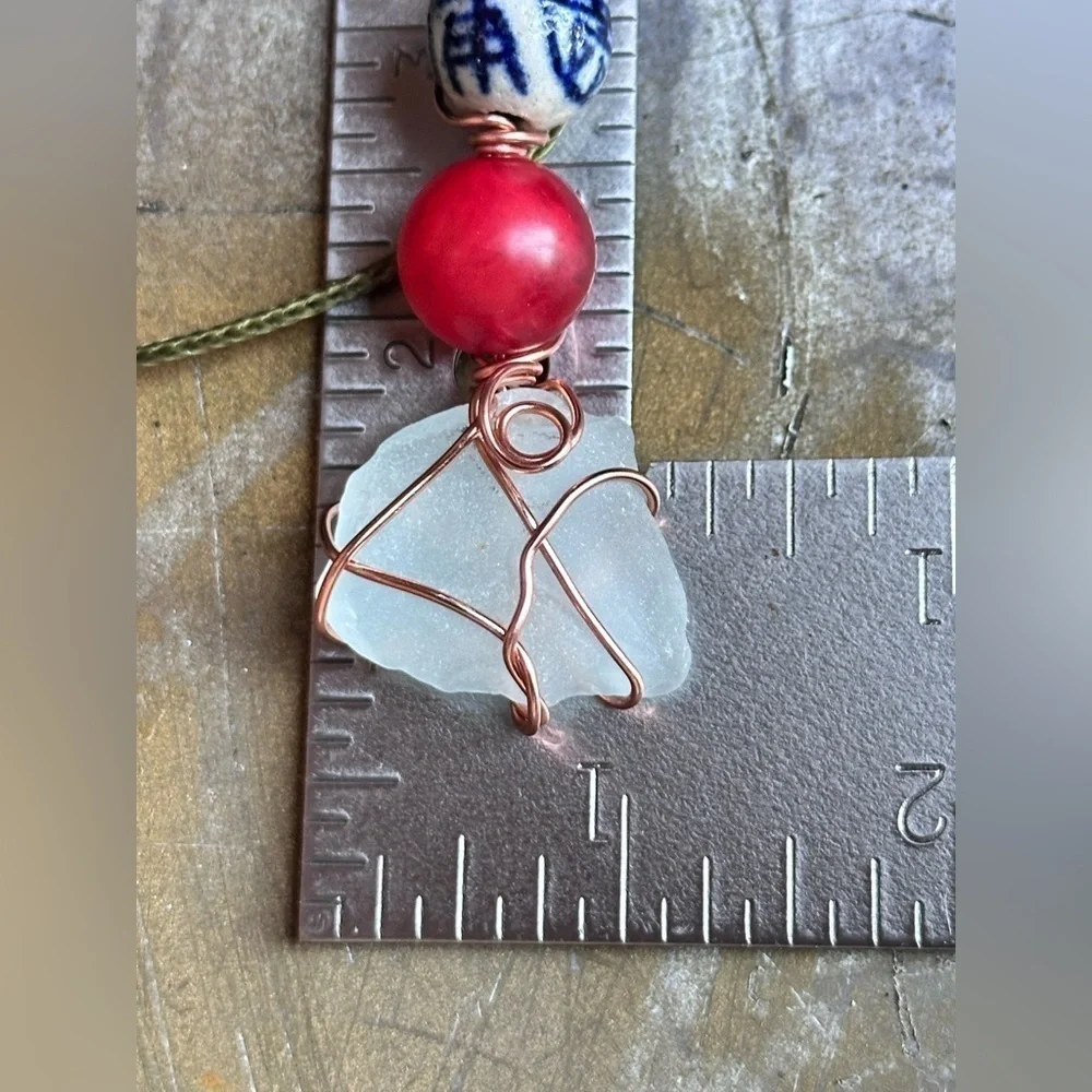 Handmade sea glass